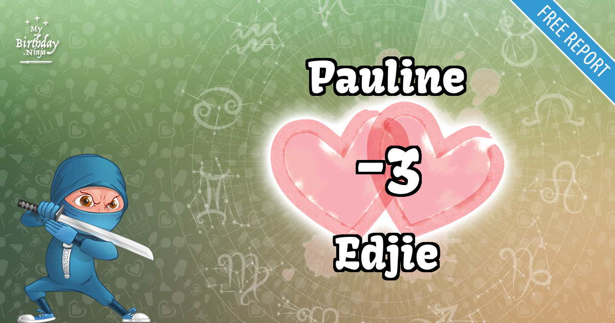 Pauline and Edjie Love Match Score
