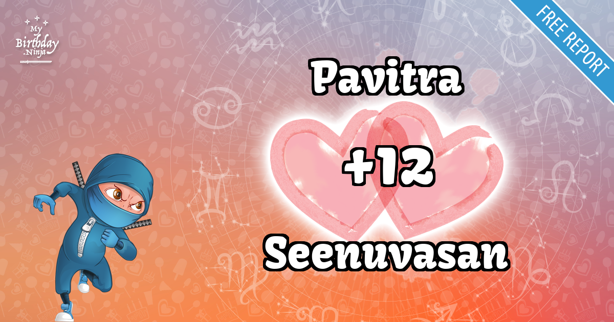Pavitra and Seenuvasan Love Match Score