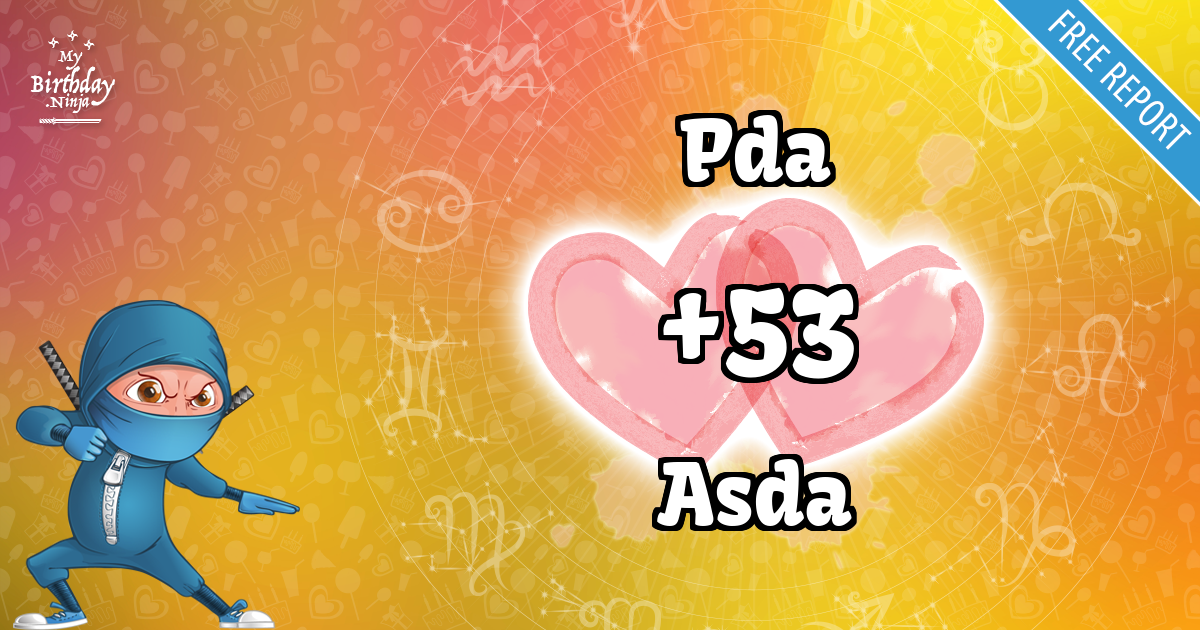 Pda and Asda Love Match Score