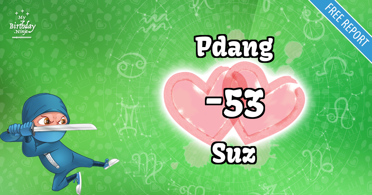 Pdang and Suz Love Match Score