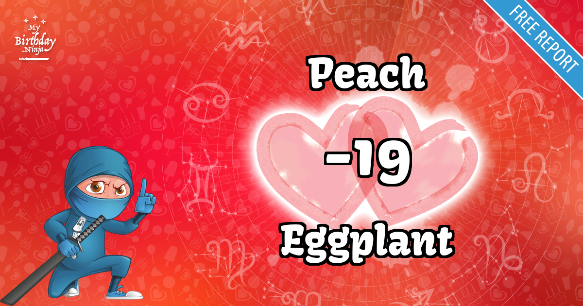 Peach and Eggplant Love Match Score