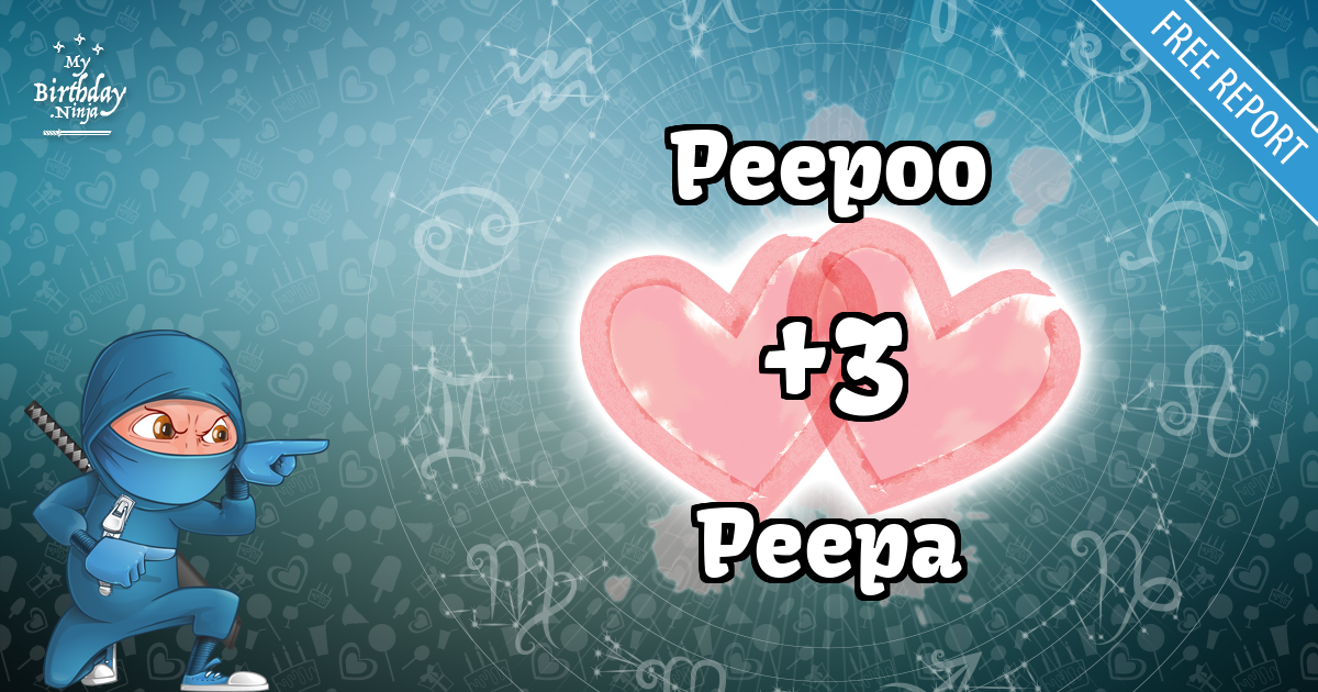 Peepoo and Peepa Love Match Score
