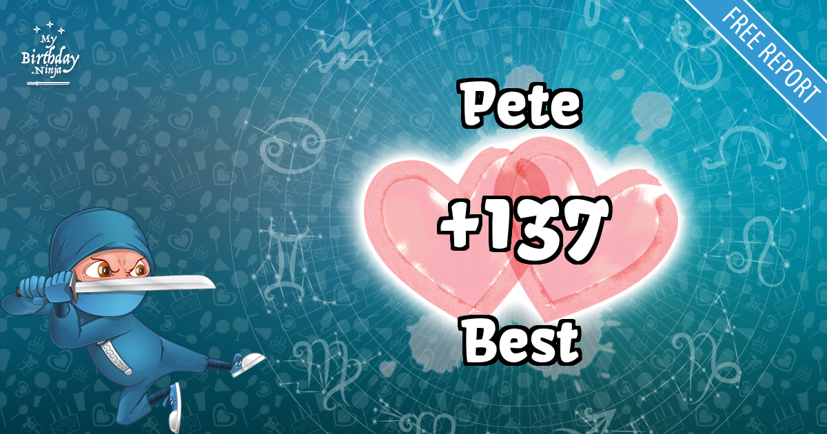 Pete and Best Love Match Score