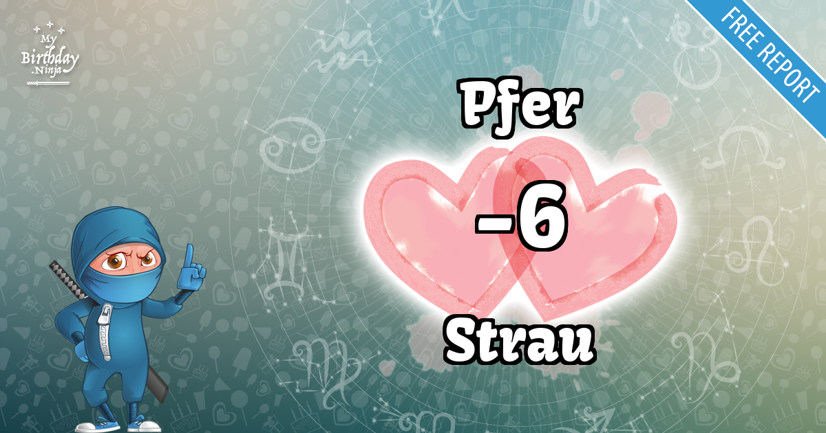 Pfer and Strau Love Match Score