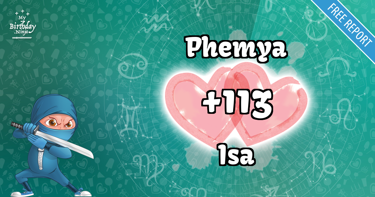 Phemya and Isa Love Match Score
