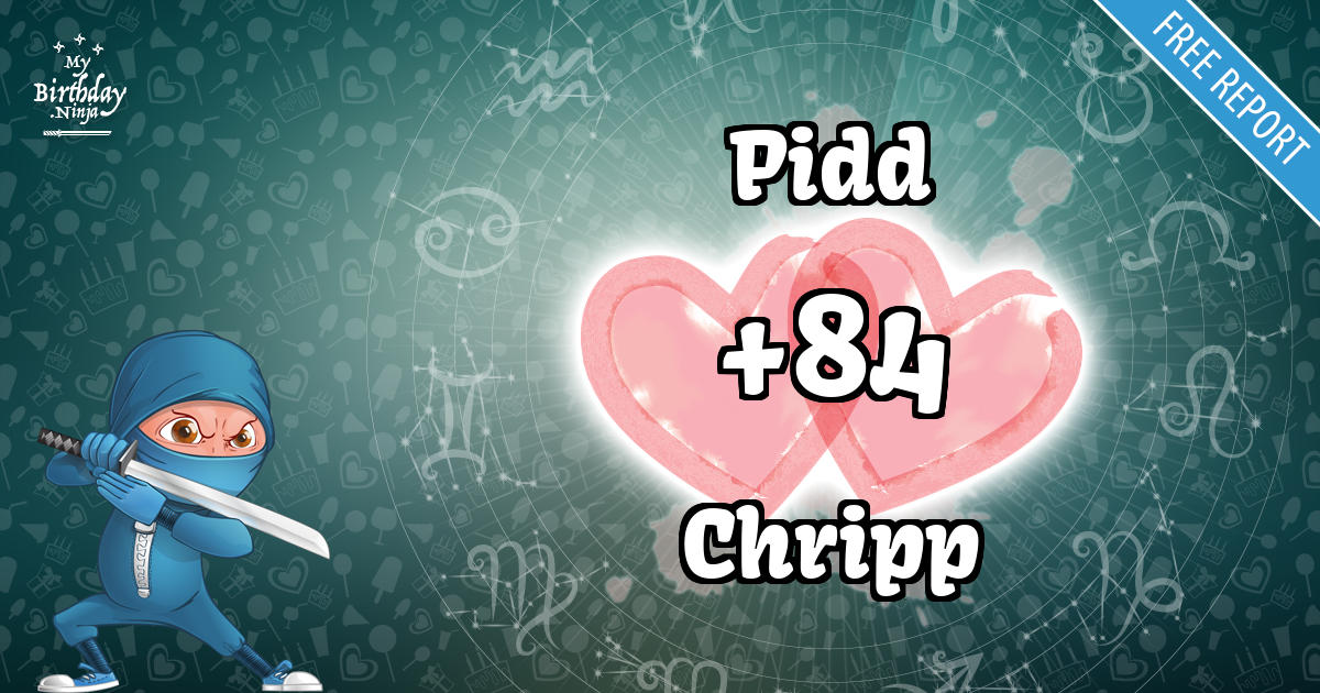 Pidd and Chripp Love Match Score