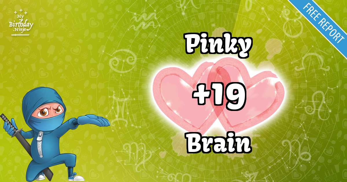 Pinky and Brain Love Match Score