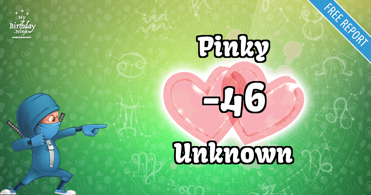 Pinky and Unknown Love Match Score