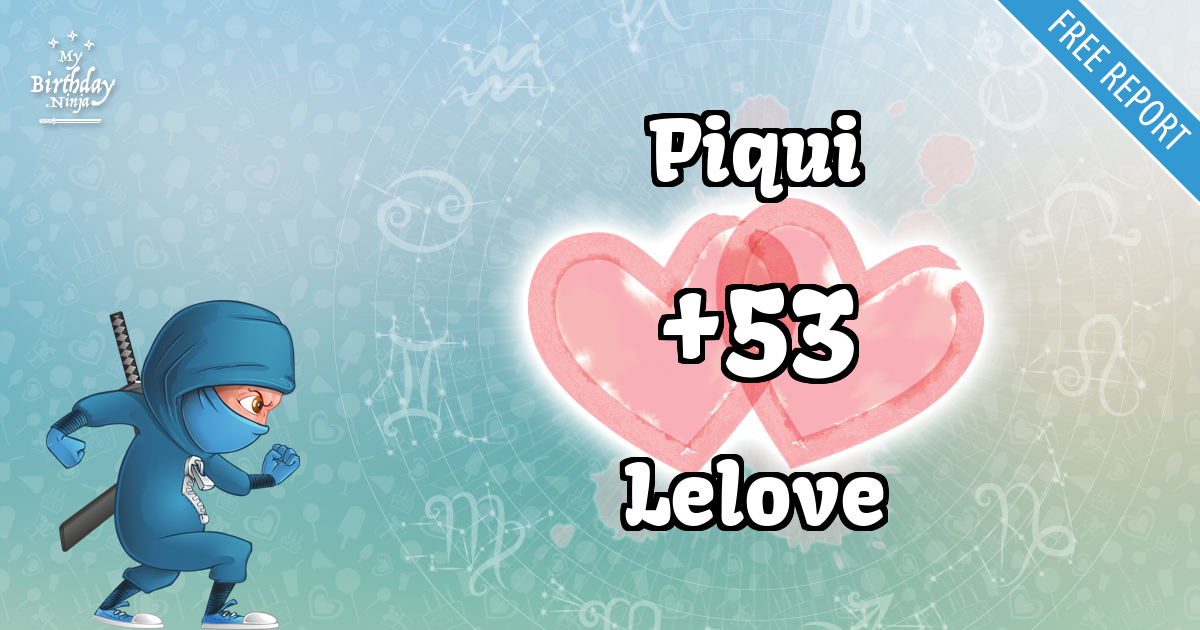 Piqui and Lelove Love Match Score