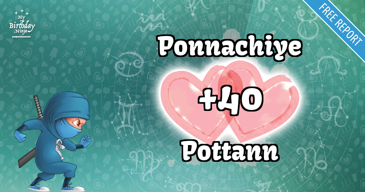 Ponnachiye and Pottann Love Match Score