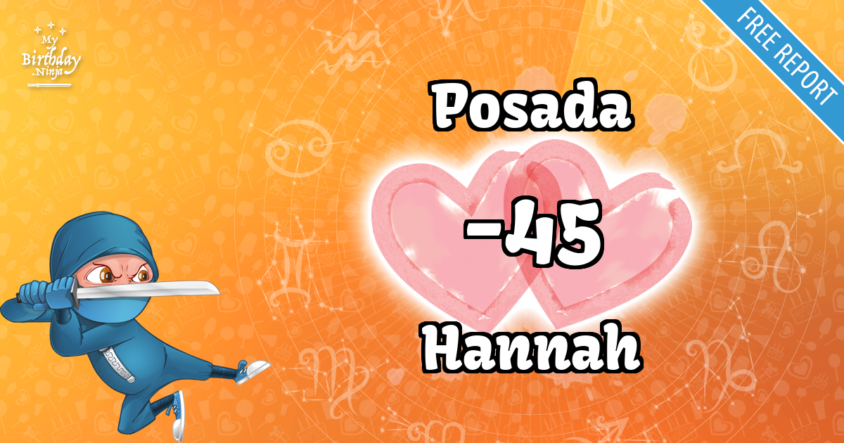 Posada and Hannah Love Match Score