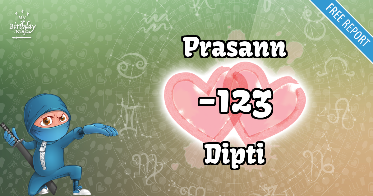Prasann and Dipti Love Match Score