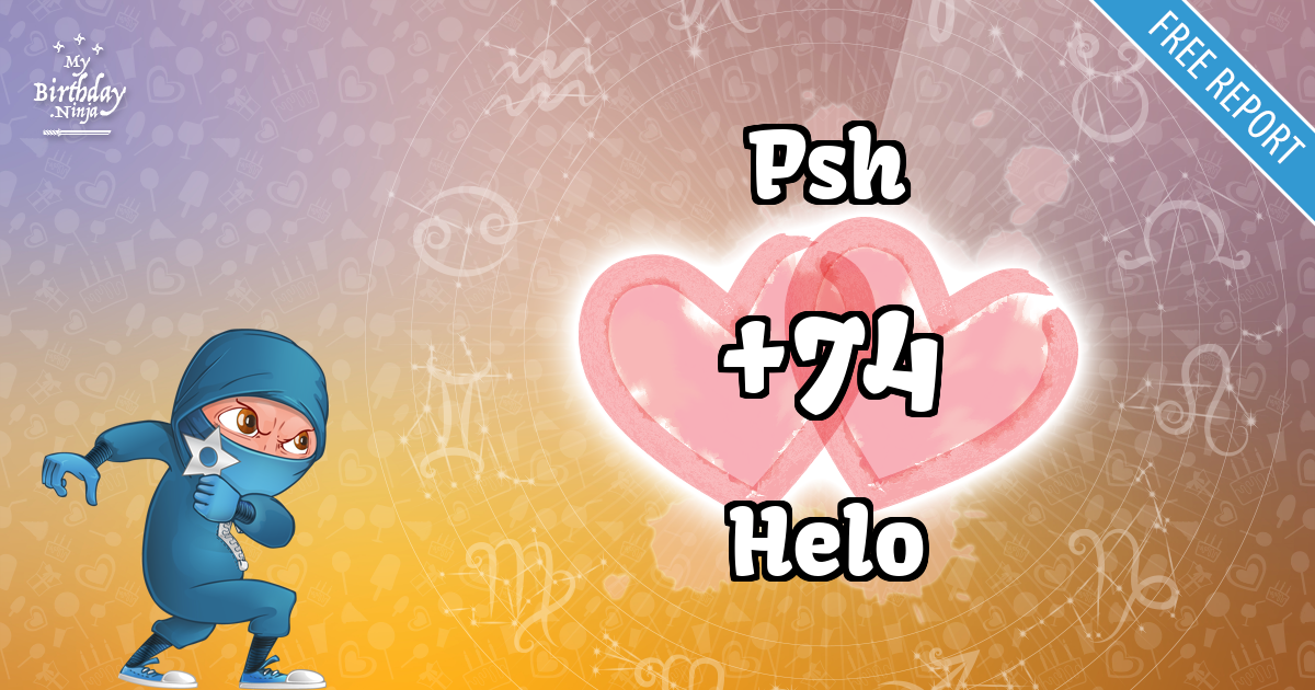 Psh and Helo Love Match Score
