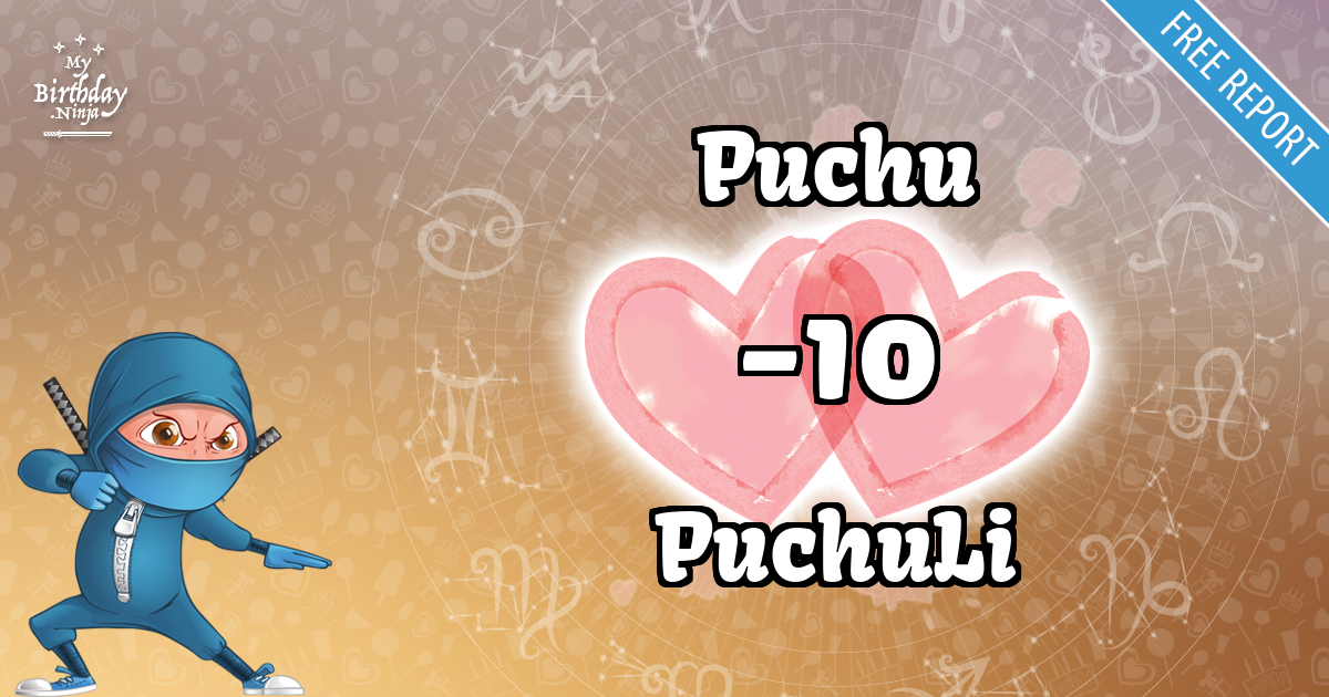 Puchu and PuchuLi Love Match Score