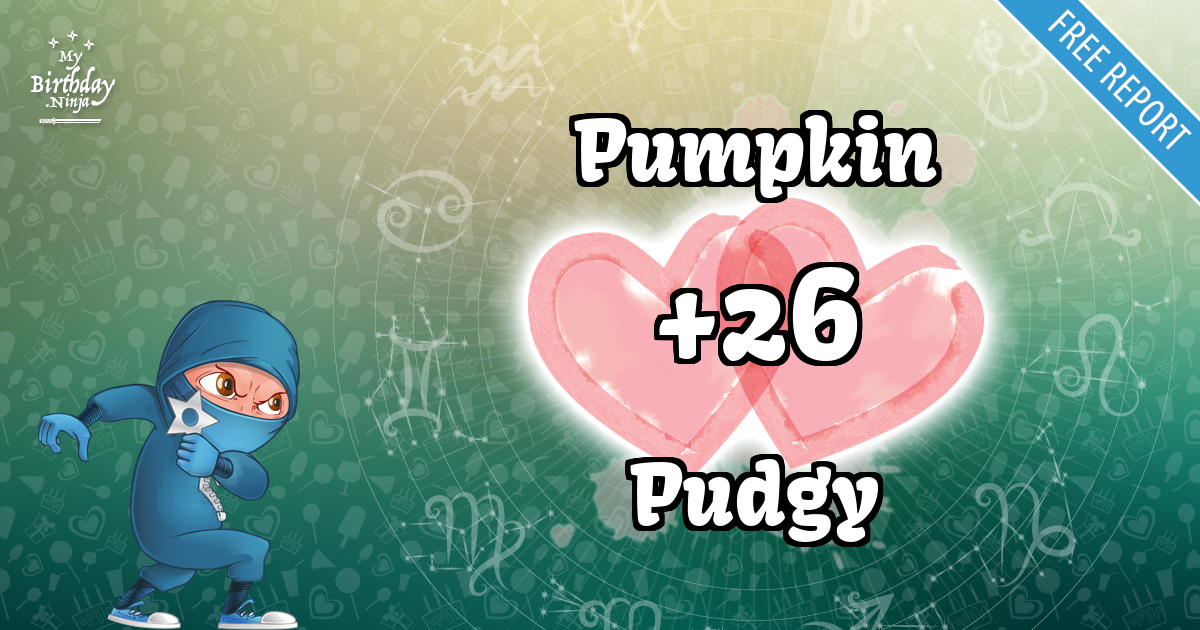 Pumpkin and Pudgy Love Match Score