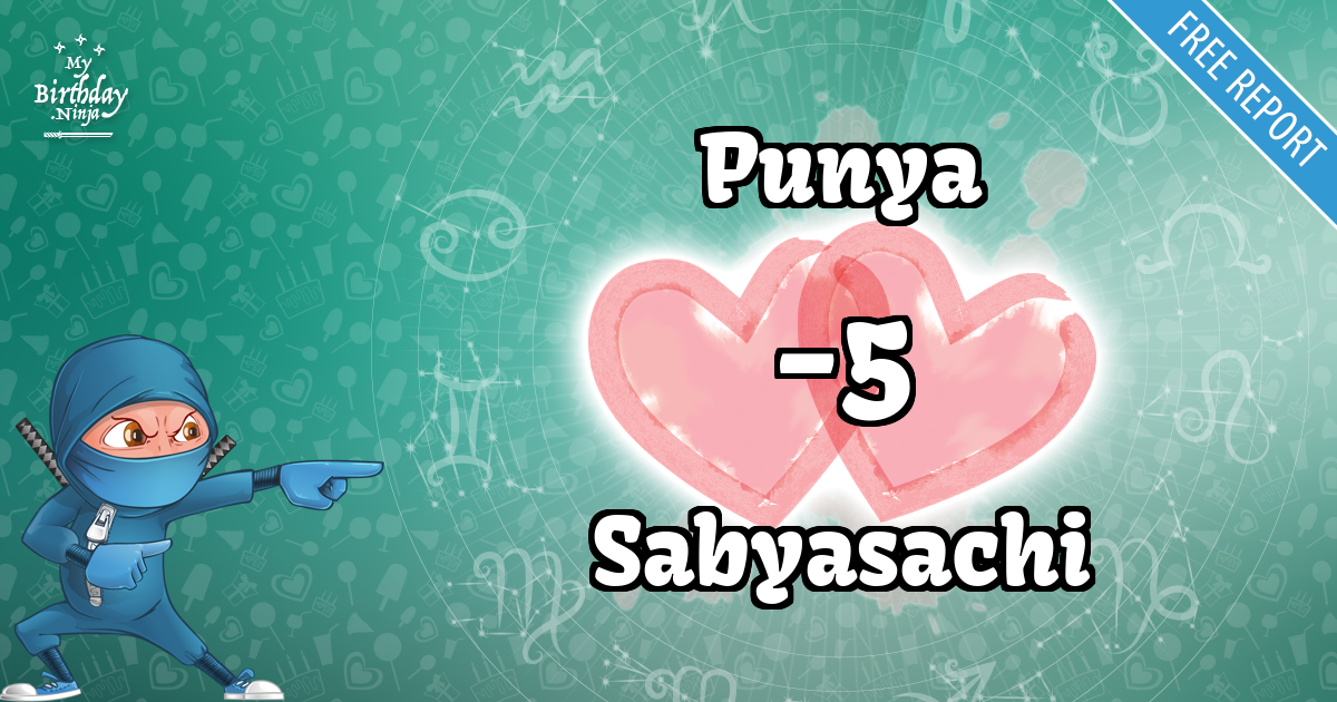 Punya and Sabyasachi Love Match Score