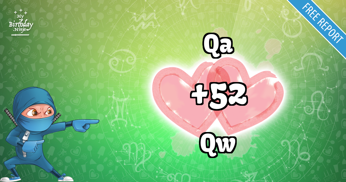 Qa and Qw Love Match Score