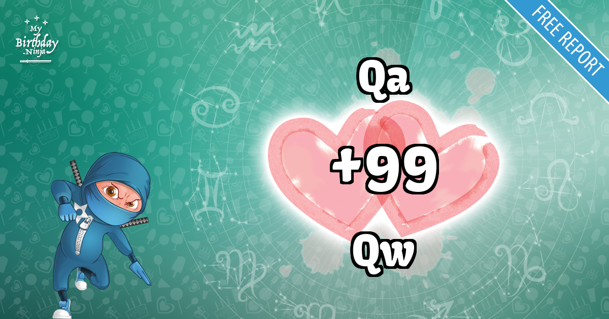 Qa and Qw Love Match Score