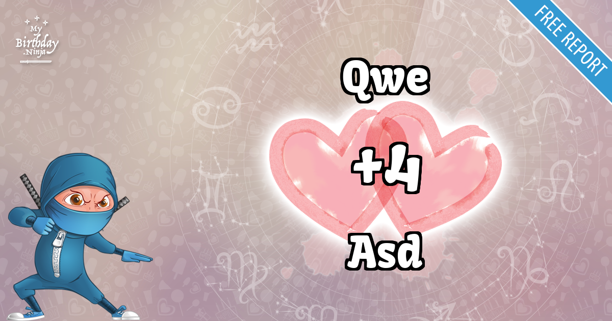 Qwe and Asd Love Match Score
