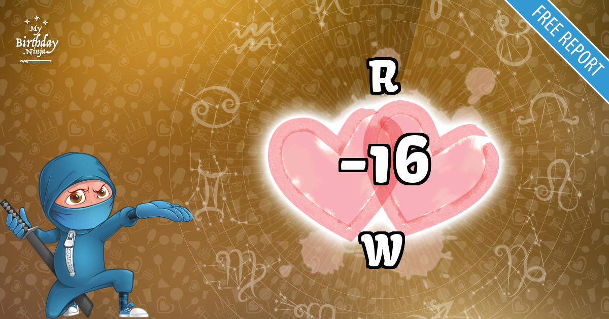 R and W Love Match Score
