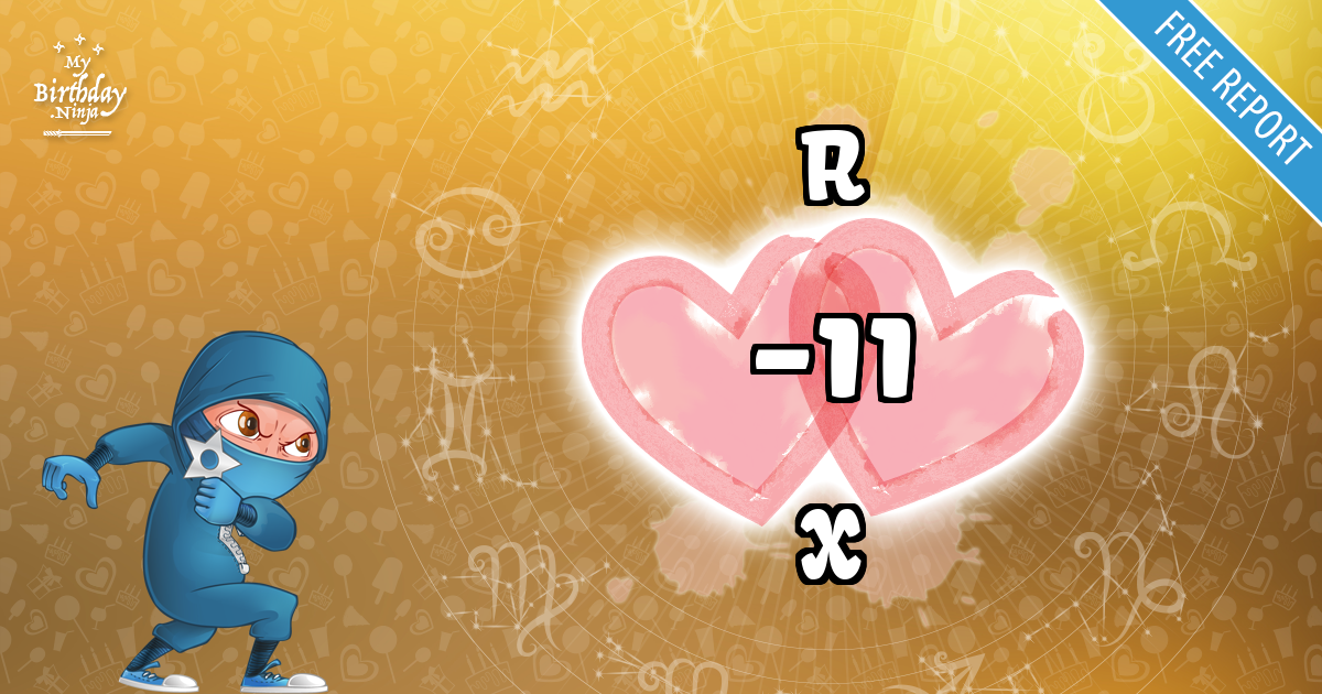 R and X Love Match Score