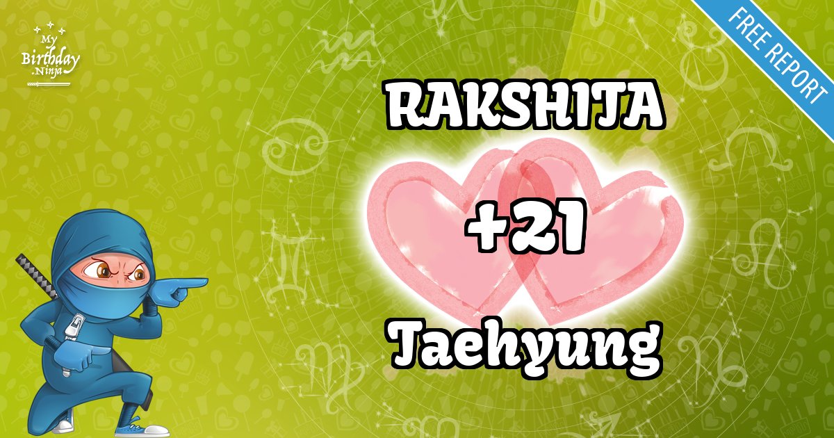 RAKSHITA and Taehyung Love Match Score
