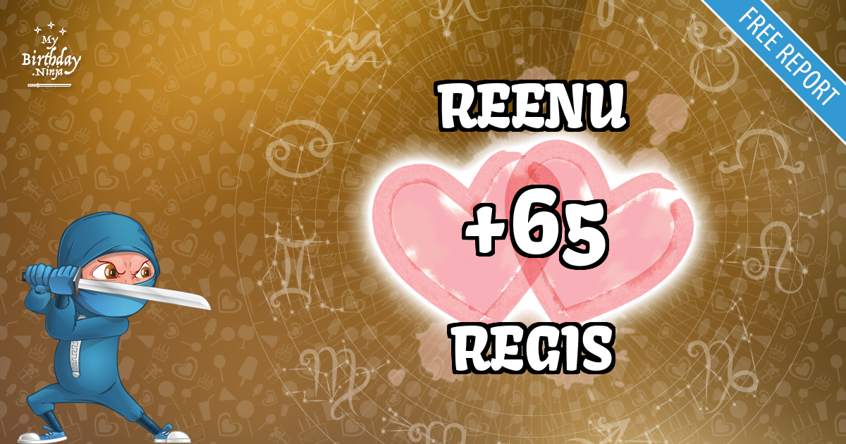 REENU and REGIS Love Match Score