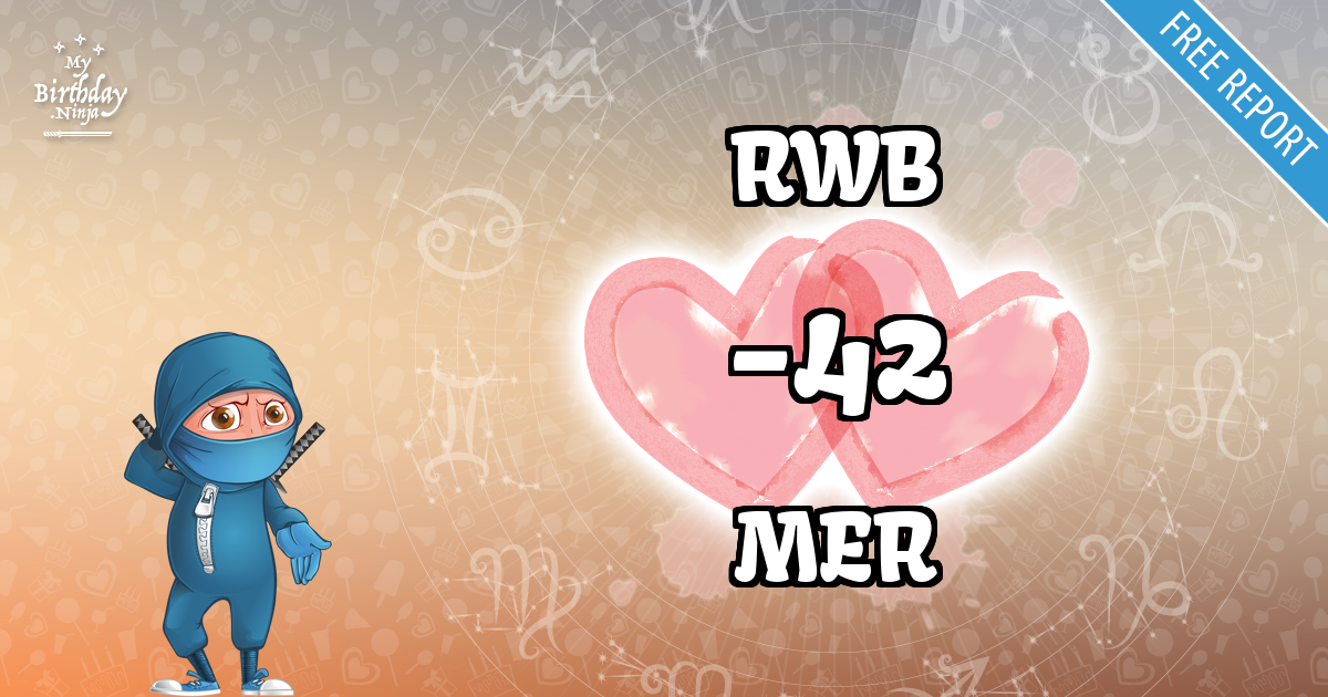 RWB and MER Love Match Score