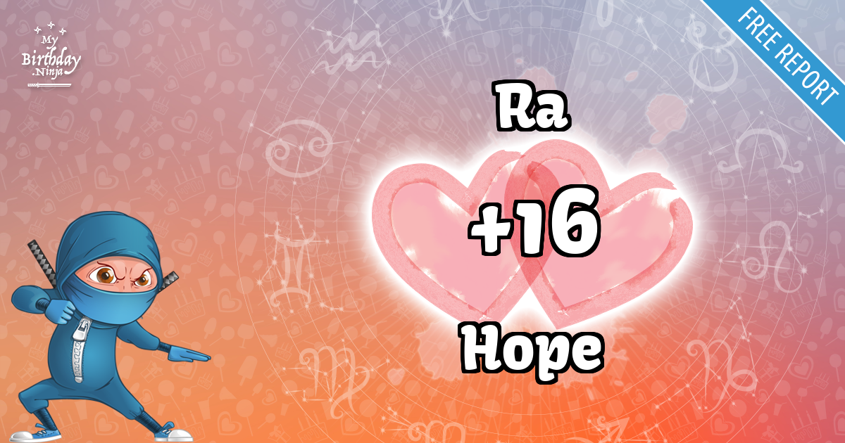 Ra and Hope Love Match Score
