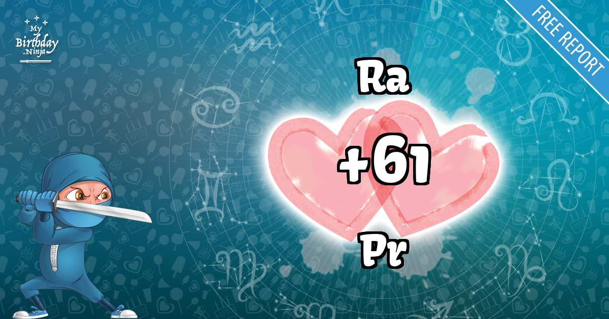 Ra and Pr Love Match Score