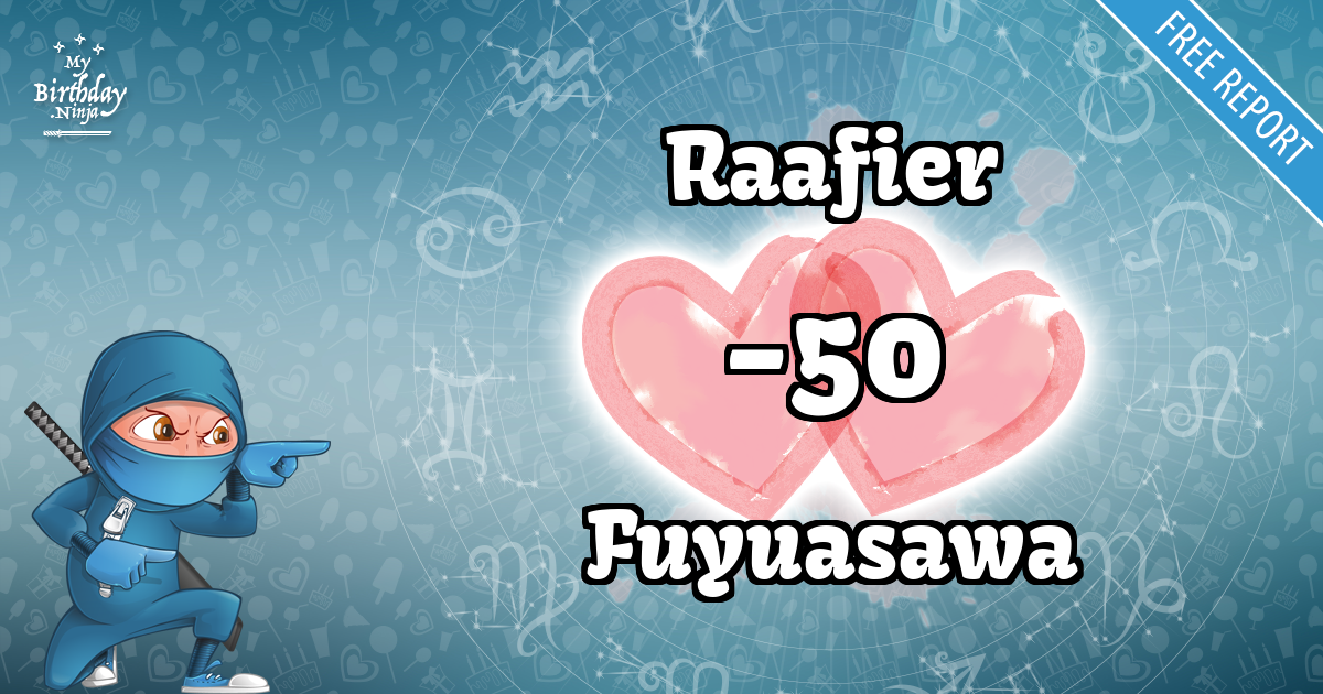 Raafier and Fuyuasawa Love Match Score