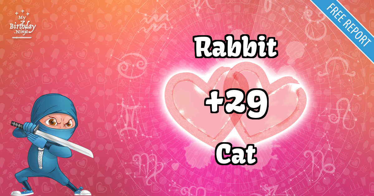 Rabbit and Cat Love Match Score