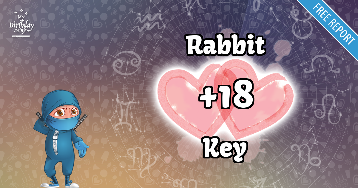 Rabbit and Key Love Match Score