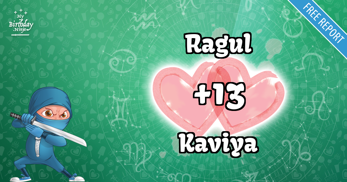 Ragul and Kaviya Love Match Score