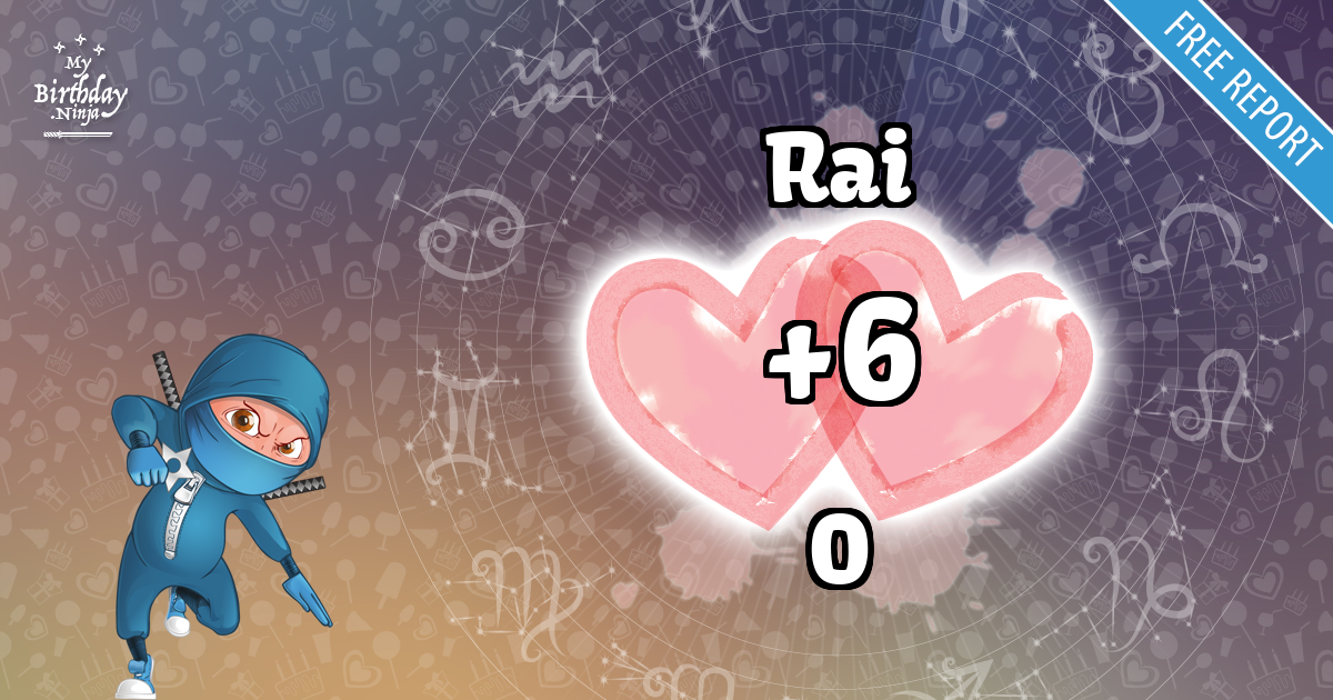 Rai and O Love Match Score