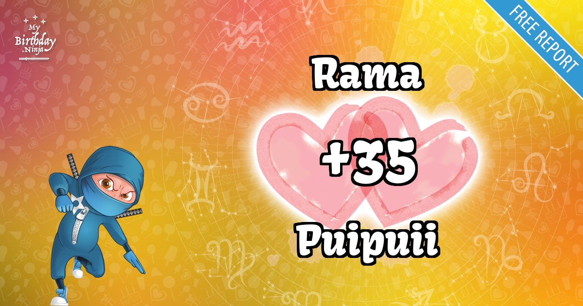 Rama and Puipuii Love Match Score