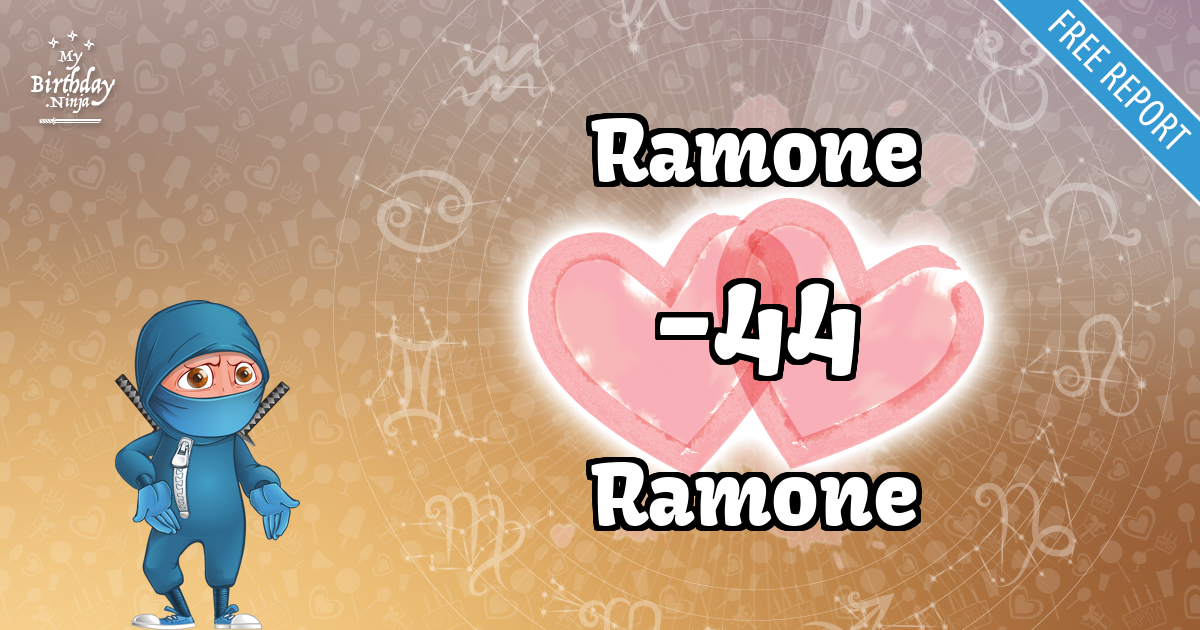 Ramone and Ramone Love Match Score