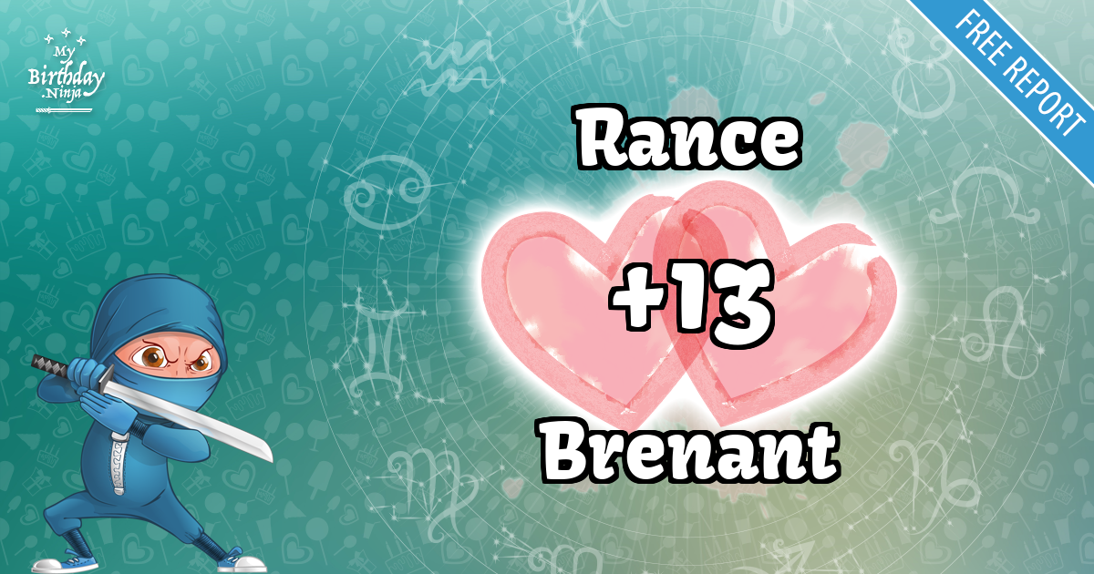 Rance and Brenant Love Match Score