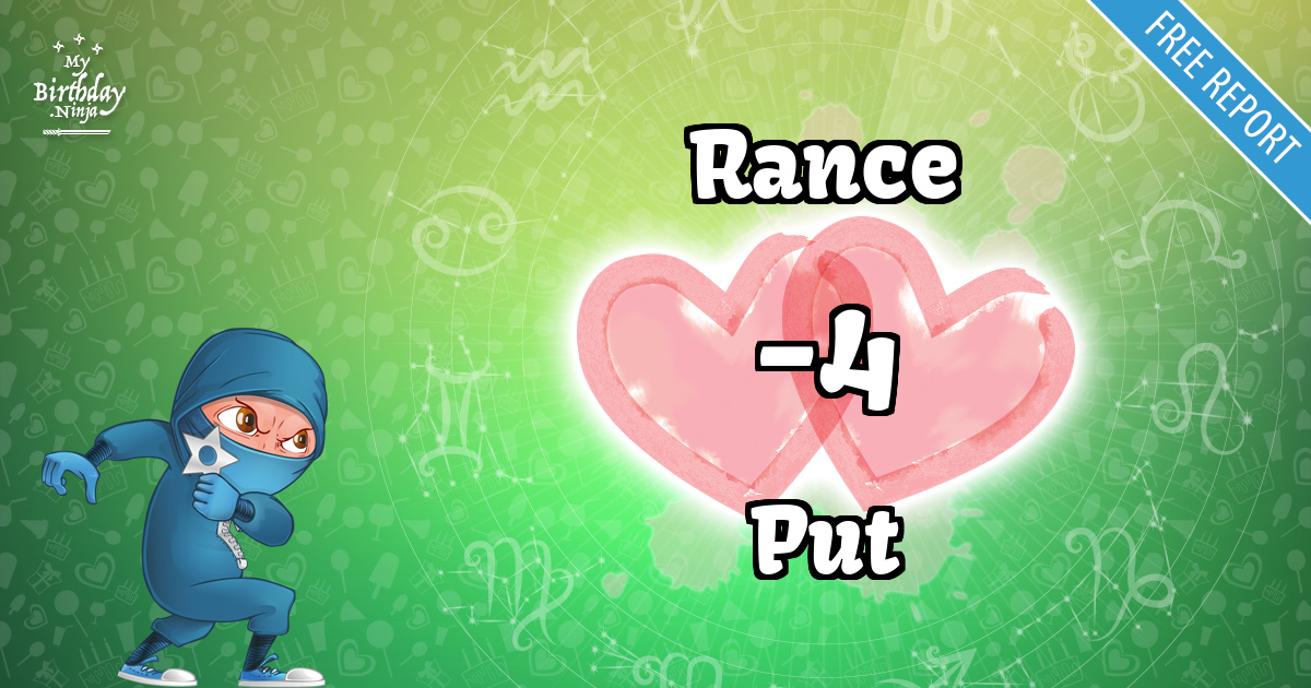 Rance and Put Love Match Score