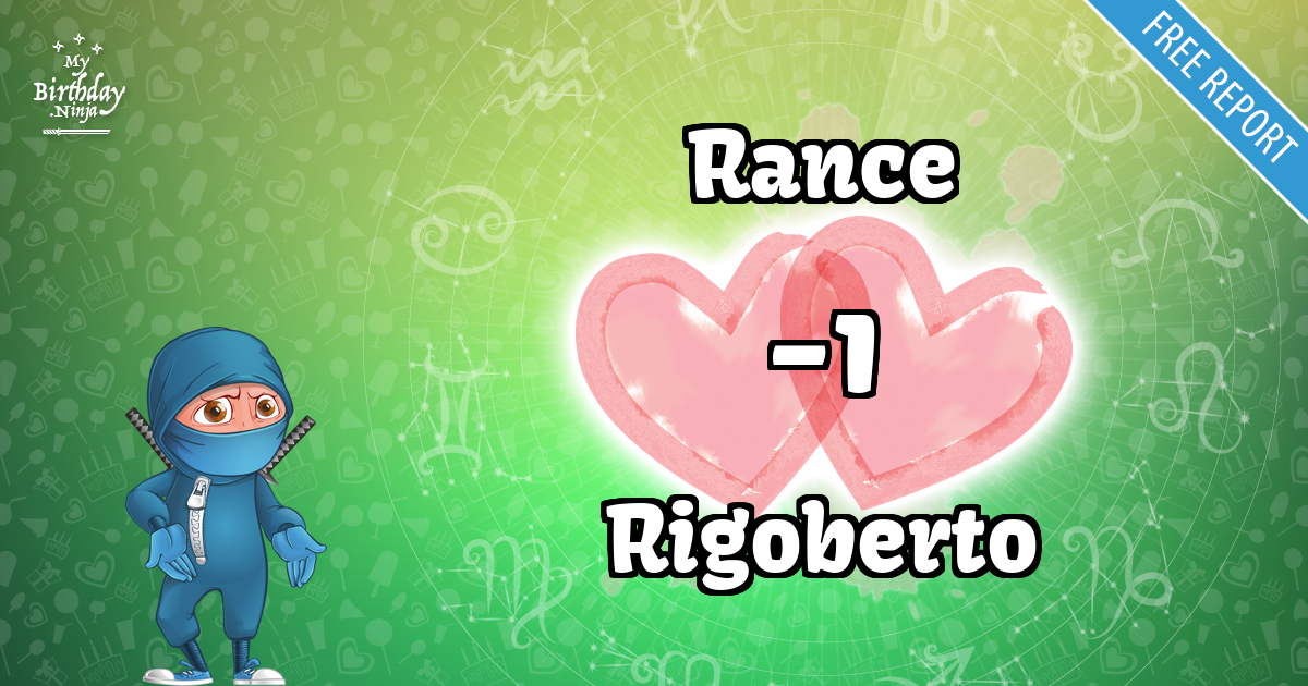 Rance and Rigoberto Love Match Score