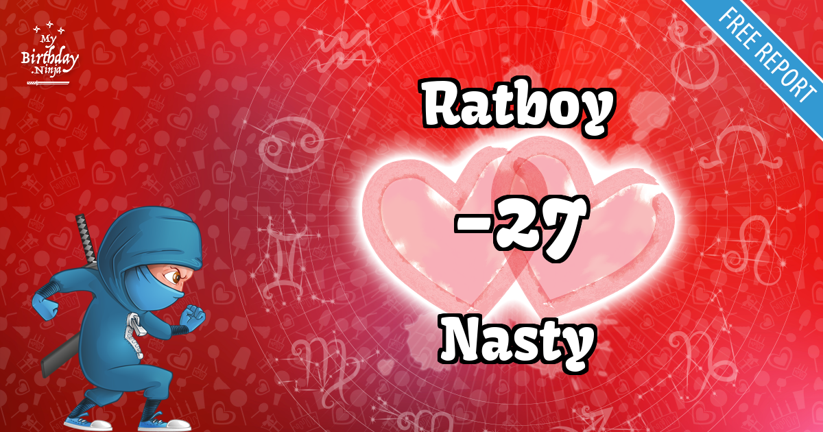 Ratboy and Nasty Love Match Score