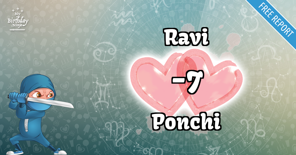 Ravi and Ponchi Love Match Score