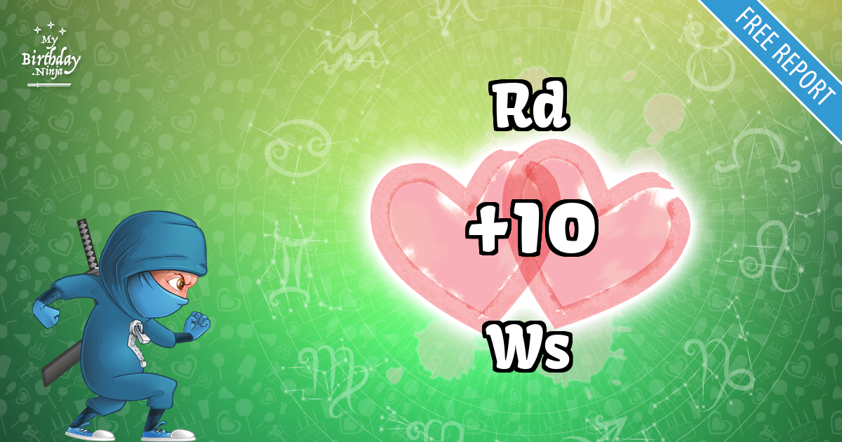 Rd and Ws Love Match Score