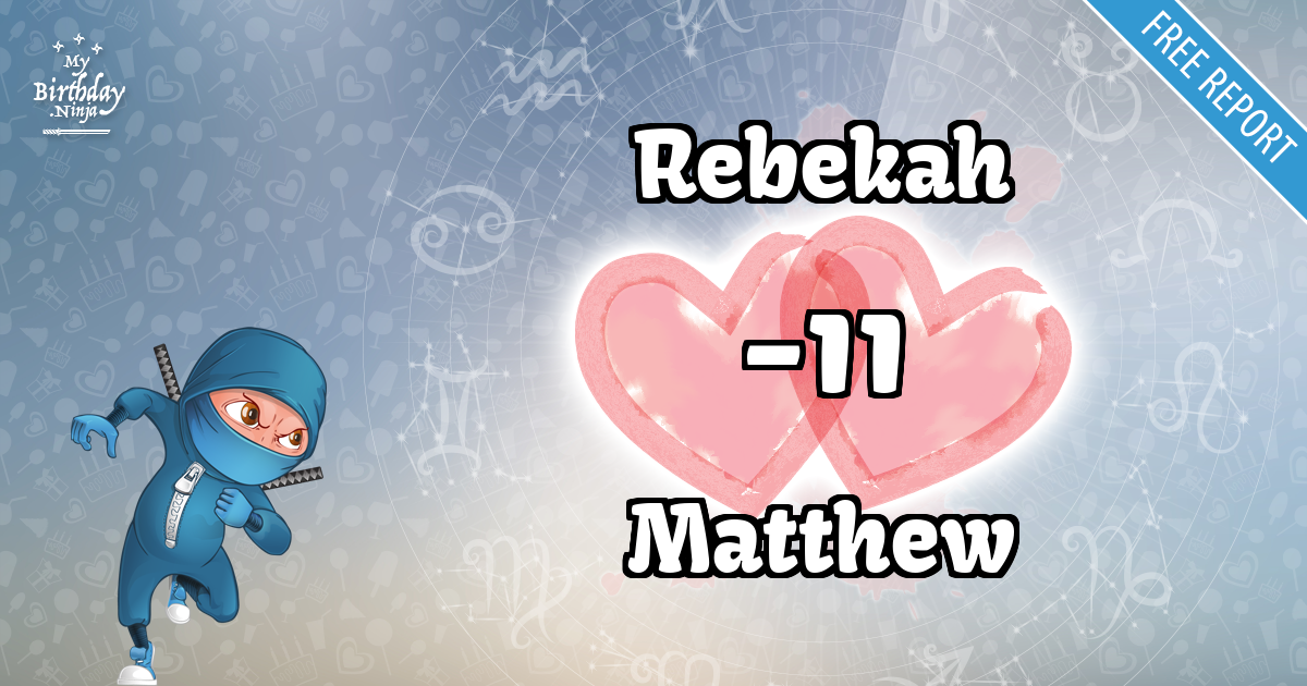Rebekah and Matthew Love Match Score