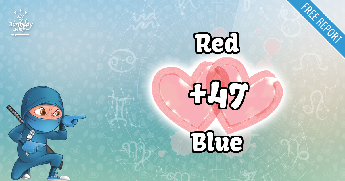 Red and Blue Love Match Score