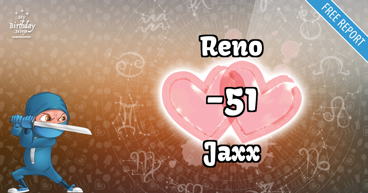 Reno and Jaxx Love Match Score