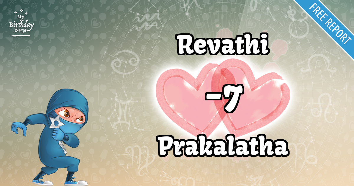 Revathi and Prakalatha Love Match Score