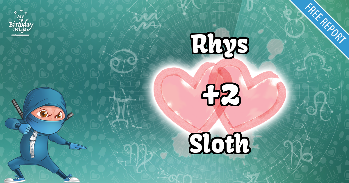 Rhys and Sloth Love Match Score
