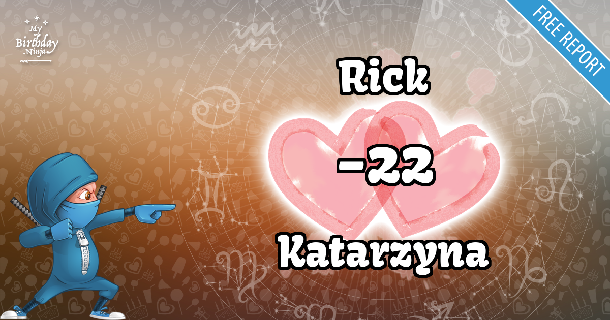 Rick and Katarzyna Love Match Score