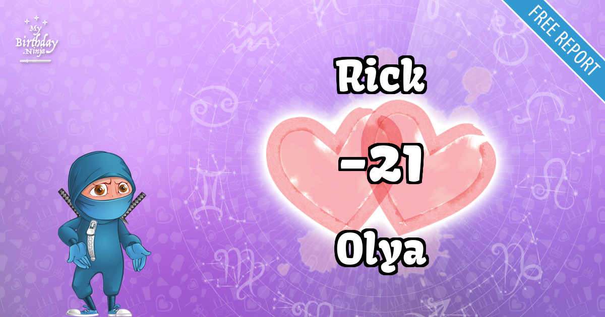 Rick and Olya Love Match Score